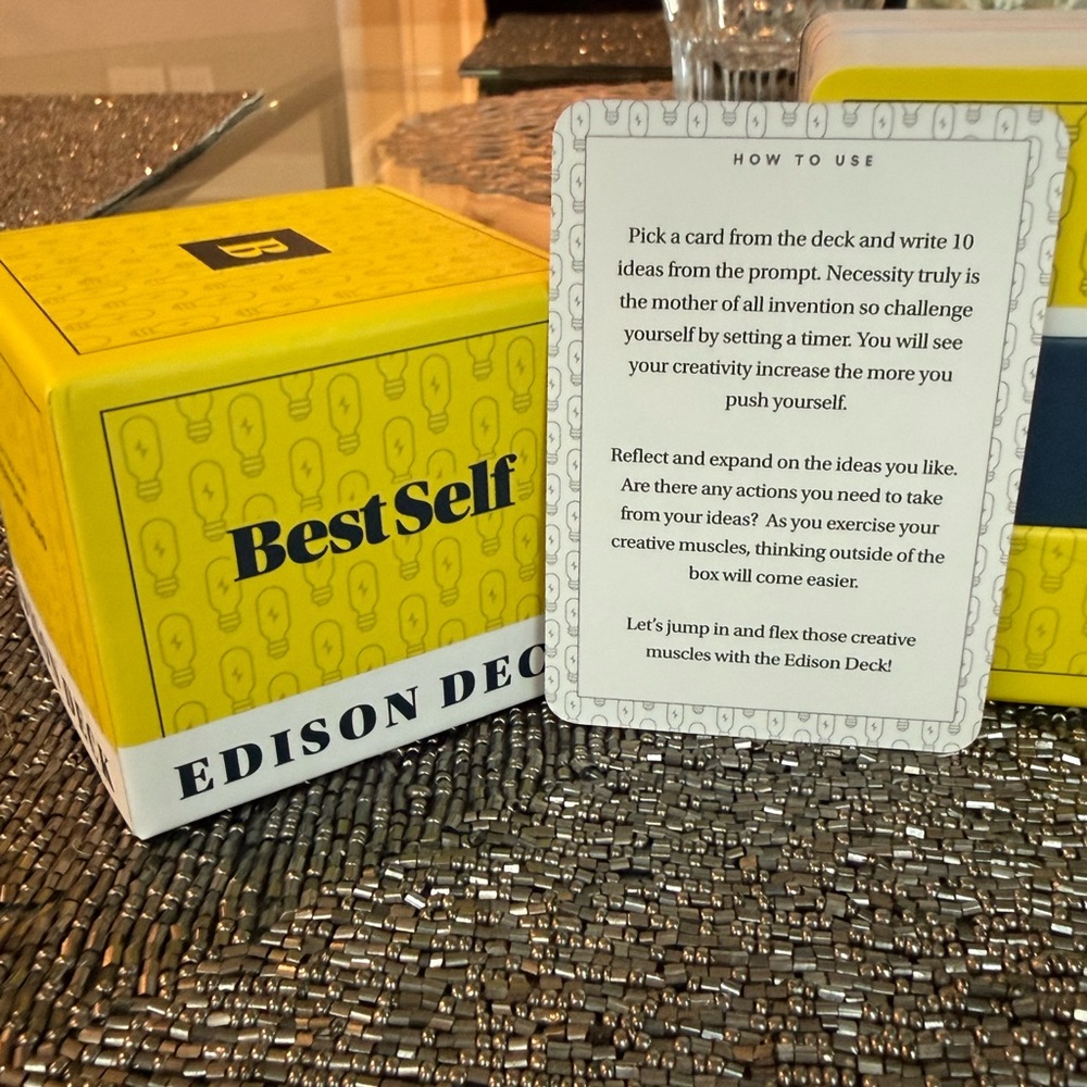 CONVERSATION PROMPTS - BestSelf Edison Deck